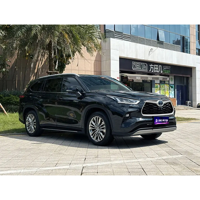 Cheap Used Toyo Ta Highlander Electric SUV Car in China 4WD Drive Mode Lithium Battery Fuel Cell Low Mileage